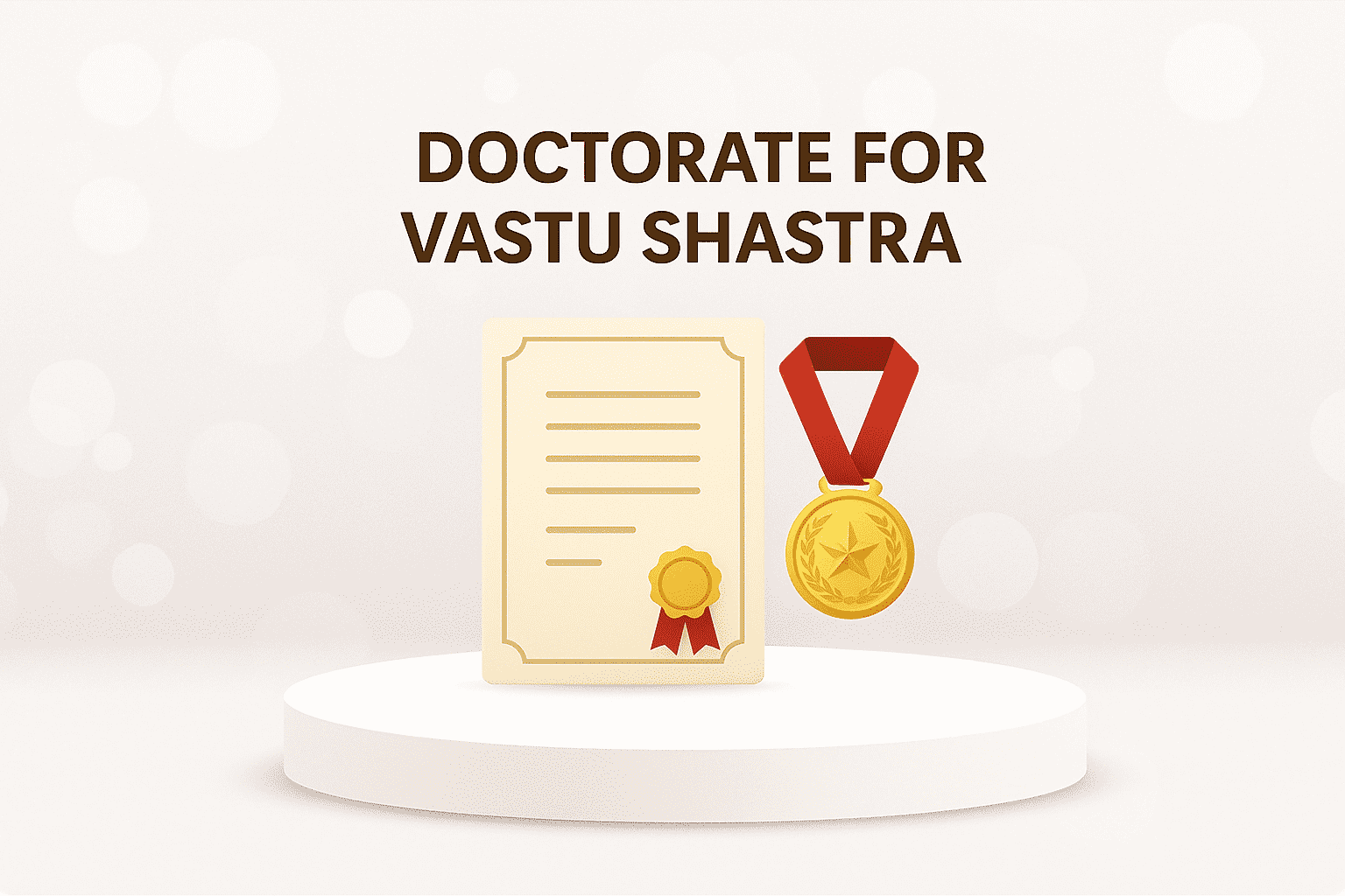 Doctorate for Vastu Shashtra